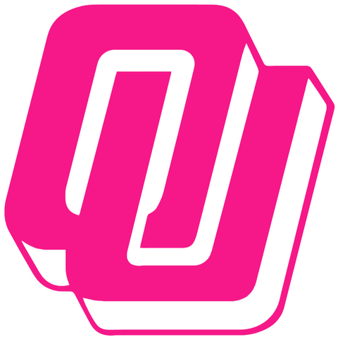 Oklahoma Sooners Hot Pink Retro Throwback Logo Premium DieCut Vinyl Decal PICK SIZE