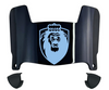 Old Dominion Monarchs Mini Football Helmet Visor Shield w/ Clips - PICK VISOR & LOGO COLOR