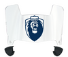 Old Dominion Monarchs Mini Football Helmet Visor Shield w/ Clips - PICK VISOR & LOGO COLOR
