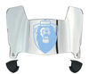 Old Dominion Monarchs Mini Football Helmet Visor Shield w/ Clips - PICK VISOR & LOGO COLOR