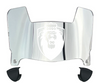 Old Dominion Monarchs Mini Football Helmet Visor Shield w/ Clips - PICK VISOR & LOGO COLOR
