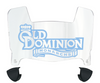 Old Dominion Monarchs Mini Football Helmet Visor Shield w/ Clips - PICK VISOR & LOGO COLOR