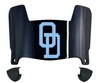 Old Dominion Monarchs Mini Football Helmet Visor Shield w/ Clips - PICK VISOR & LOGO COLOR
