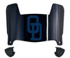 Old Dominion Monarchs Mini Football Helmet Visor Shield w/ Clips - PICK VISOR & LOGO COLOR
