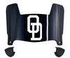 Old Dominion Monarchs Mini Football Helmet Visor Shield w/ Clips - PICK VISOR & LOGO COLOR