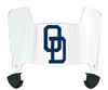 Old Dominion Monarchs Mini Football Helmet Visor Shield w/ Clips - PICK VISOR & LOGO COLOR
