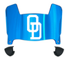 Old Dominion Monarchs Mini Football Helmet Visor Shield w/ Clips - PICK VISOR & LOGO COLOR