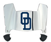 Old Dominion Monarchs Mini Football Helmet Visor Shield w/ Clips - PICK VISOR & LOGO COLOR