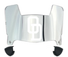 Old Dominion Monarchs Mini Football Helmet Visor Shield w/ Clips - PICK VISOR & LOGO COLOR