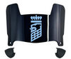 Old Dominion Monarchs Mini Football Helmet Visor Shield w/ Clips - PICK VISOR & LOGO COLOR