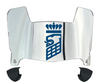 Old Dominion Monarchs Mini Football Helmet Visor Shield w/ Clips - PICK VISOR & LOGO COLOR