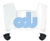 Old Dominion Monarchs Mini Football Helmet Visor Shield w/ Clips - PICK VISOR & LOGO COLOR