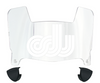 Old Dominion Monarchs Mini Football Helmet Visor Shield w/ Clips - PICK VISOR & LOGO COLOR