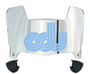 Old Dominion Monarchs Mini Football Helmet Visor Shield w/ Clips - PICK VISOR & LOGO COLOR