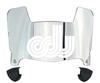 Old Dominion Monarchs Mini Football Helmet Visor Shield w/ Clips - PICK VISOR & LOGO COLOR