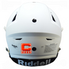 Orange 3D Football Helmet Bumper Captain Patch Jersey C Style - Perfect for Adult & Youth Full Size Football Helmets