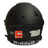 Orange 3D Football Helmet Bumper Captain Patch Jersey C Style - Perfect for Adult & Youth Full Size Football Helmets
