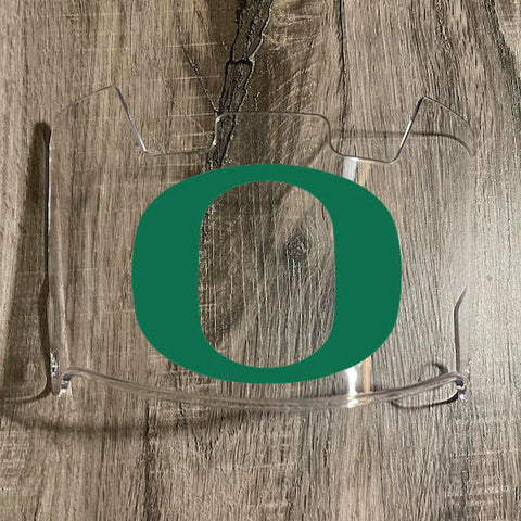 Oregon Ducks Full Size Football Helmet Visor Shield w/ Clips - PICK VISOR & LOGO COLOR