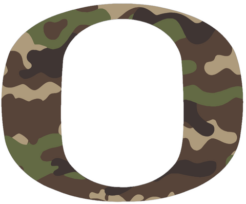 Oregon Ducks Woodland Camo Camouflage Team Logo Premium DieCut Vinyl Decal PICK SIZE