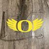 Oregon Ducks Full Size Football Helmet Visor Shield w/ Clips - PICK VISOR & LOGO COLOR
