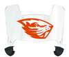 Oregon State Beavers Mini Football Helmet Visor Shield w/ Clips - PICK VISOR & LOGO COLOR