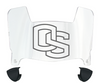Oregon State Beavers Mini Football Helmet Visor Shield w/ Clips - PICK VISOR & LOGO COLOR