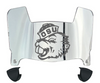 Oregon State Beavers Mini Football Helmet Visor Shield w/ Clips - PICK VISOR & LOGO COLOR