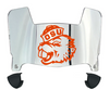 Oregon State Beavers Mini Football Helmet Visor Shield w/ Clips - PICK VISOR & LOGO COLOR