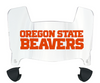 Oregon State Beavers Mini Football Helmet Visor Shield w/ Clips - PICK VISOR & LOGO COLOR