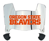 Oregon State Beavers Mini Football Helmet Visor Shield w/ Clips - PICK VISOR & LOGO COLOR