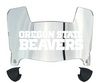 Oregon State Beavers Mini Football Helmet Visor Shield w/ Clips - PICK VISOR & LOGO COLOR