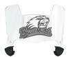 Oregon State Beavers Mini Football Helmet Visor Shield w/ Clips - PICK VISOR & LOGO COLOR