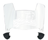 Oregon State Beavers Mini Football Helmet Visor Shield w/ Clips - PICK VISOR & LOGO COLOR