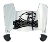 Oregon State Beavers Mini Football Helmet Visor Shield w/ Clips - PICK VISOR & LOGO COLOR
