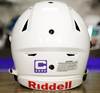 Captain Patch Jersey C Style PURPLE Football Helmet Decal - Perfect for Adult & Youth Full Size Football Helmets - SportsJewelryProShop