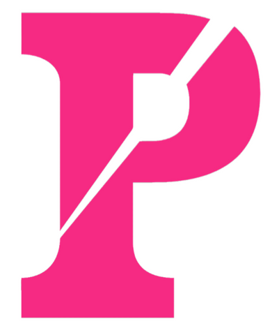 Penn Quakers HOT PINK P Logo Premium DieCut Vinyl Decal PICK SIZE