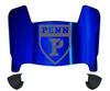 Penn Quakers Mini Football Helmet Visor Shield w/ Clips - PICK VISOR & LOGO COLOR