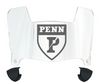 Penn Quakers Mini Football Helmet Visor Shield w/ Clips - PICK VISOR & LOGO COLOR