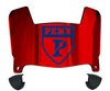 Penn Quakers Mini Football Helmet Visor Shield w/ Clips - PICK VISOR & LOGO COLOR