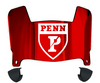 Penn Quakers Mini Football Helmet Visor Shield w/ Clips - PICK VISOR & LOGO COLOR