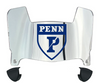 Penn Quakers Mini Football Helmet Visor Shield w/ Clips - PICK VISOR & LOGO COLOR