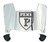 Penn Quakers Mini Football Helmet Visor Shield w/ Clips - PICK VISOR & LOGO COLOR