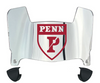 Penn Quakers Mini Football Helmet Visor Shield w/ Clips - PICK VISOR & LOGO COLOR