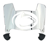 Penn State Nittany Lions Mini Football Helmet Visor Shield w/ Clips - PICK VISOR & LOGO COLOR