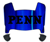 Penn Quakers Mini Football Helmet Visor Shield w/ Clips - PICK VISOR & LOGO COLOR