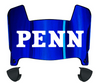 Penn Quakers Mini Football Helmet Visor Shield w/ Clips - PICK VISOR & LOGO COLOR
