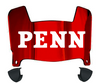 Penn Quakers Mini Football Helmet Visor Shield w/ Clips - PICK VISOR & LOGO COLOR