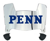 Penn Quakers Mini Football Helmet Visor Shield w/ Clips - PICK VISOR & LOGO COLOR