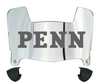 Penn Quakers Mini Football Helmet Visor Shield w/ Clips - PICK VISOR & LOGO COLOR