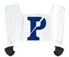 Penn Quakers Mini Football Helmet Visor Shield w/ Clips - PICK VISOR & LOGO COLOR